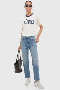 Le Carre Tee- Cream