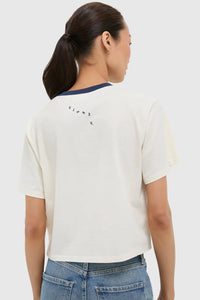 Le Carre Tee- Cream