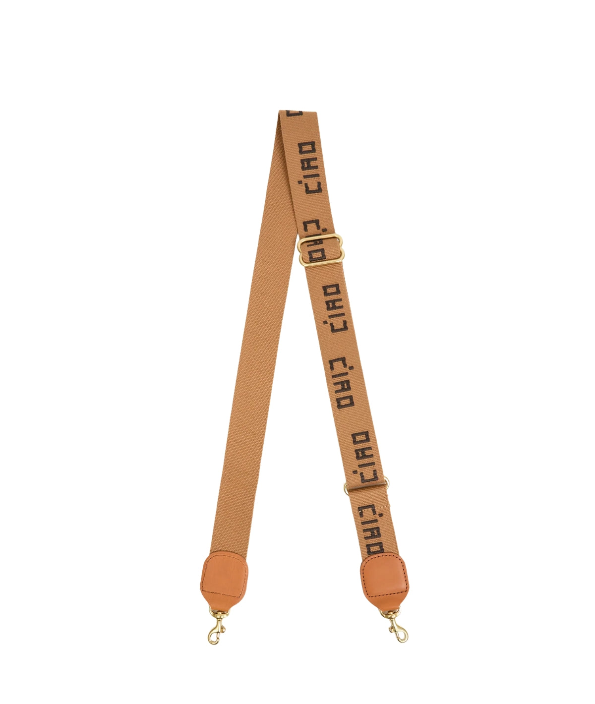 Adjustable Crossbody Strap- Ciao Tan/ Chocolate