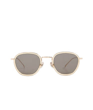 Prince Tate Sunglasses- Citrine/ Gold w/ Grey Flate Lenses
