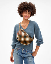 Grande Fanny- Medium Woven Diagonal- Oat Multi