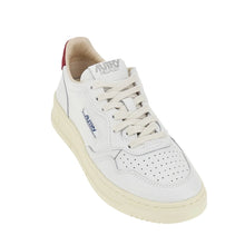 Medalist Low- Leather/ Suede Logo White/ Deep Claret