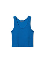 Blondie Tank- Cobalt