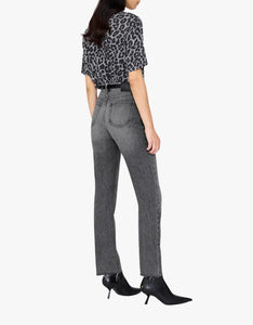 Cohen Tee- Grey Leopard