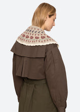 Preston Knit Collar- Cream