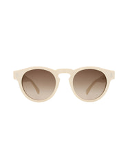 Leonard Sunglasses- Cream w/ Brown Gradient