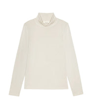 The Rayon Jersey Turtleneck- Cream