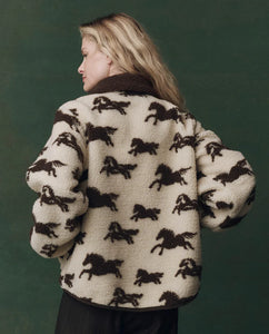 The Pasture Jacket- Cream W/ Hickory