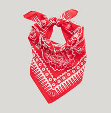 Cotton Ramble Bandana- Red Hot