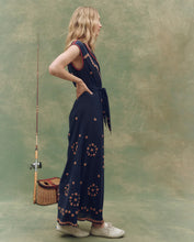 The Beaded Corridor Dress- Navy