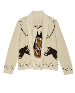 Horse Lodge Cardigan- Cream