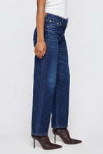 Idabel Straight Mid- Dark Blue