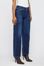Idabel Straight Mid- Dark Blue