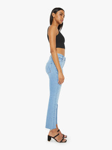 Mid Rise Dazzler Ankle Fray- Blessings In Disguise