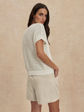 Denny Knit Top- Snow White
