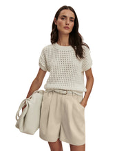 Denny Knit Top- Snow White