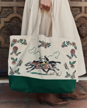 The Derby Tote- Cream