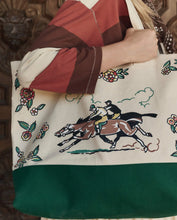 The Derby Tote- Cream