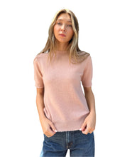 Distressed Sweater T-shirt- Skin
