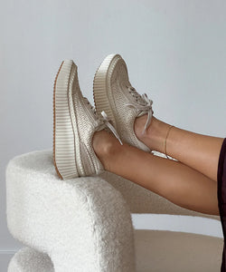Dolen Sneaker- Sandstone Knit