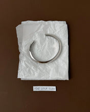 Leila Dome Cuff Bracelet- Silver