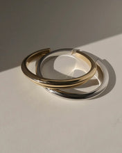 Leila Dome Cuff Bracelet- Silver