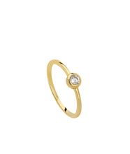 Dorian Round Bezel Stacking Ring