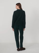 Dottie Polo Knit Sweater- Ponderosa Pine