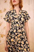 Nadya Short Sleeve Midi Dress- Tourmaline