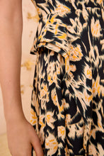 Nadya Short Sleeve Midi Dress- Tourmaline