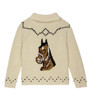 Horse Lodge Cardigan- Cream