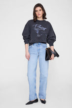 Spencer Sweatshirt Eagle- Washed Black
