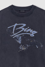 Spencer Sweatshirt Eagle- Washed Black