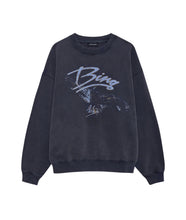 Spencer Sweatshirt Eagle- Washed Black