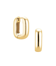 Elly Petite Hoops- Gold