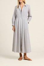 Emmelie Dress- Navy Stripe