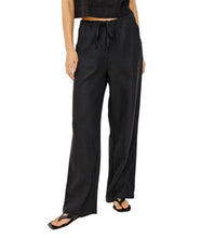 Emmie Linen Pant- Black
