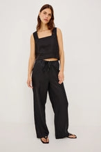 Emmie Linen Pant- Black
