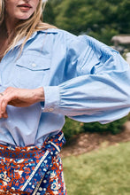 Evangeline- Oxford Blue