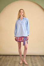 Evangeline- Oxford Blue
