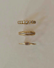 Evelyn Baguette Bezel Stacking Ring