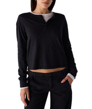 Faye Henley- Vintage Black