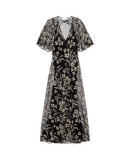 The Festal Dress- Brocade Floral