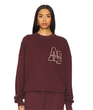 Miles Sweatshirt Letterman- Fig