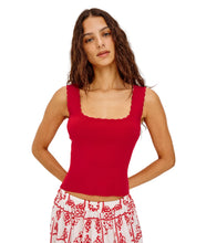 Flore Tank- Tomato