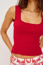 Flore Tank- Tomato