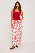 Flore Tank- Tomato