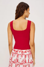 Flore Tank- Tomato