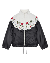 The Wildflower Puffer- Almost Black