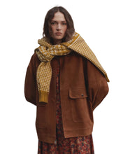 The Suede Folsom Jacket- Cognac
